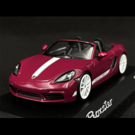 Porsche 718 Boxster Typ 982 Style Edition 2022 Rubystern Rot 1/43 Minichamps WAP0202020RBXT