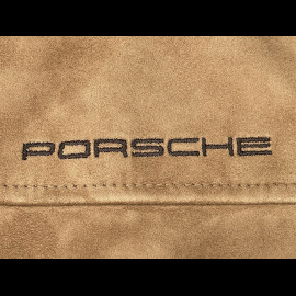Porsche Suede Jacket 911 60Y Brown Jacket WAP414R60Y - man