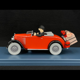 Tintin The Thompson and Thomson roadster - Land Of The Black Gold - Red 1/24 29956