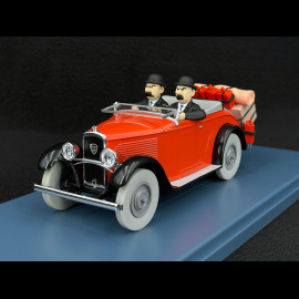 Tintin The Thompson and Thomson roadster - Land Of The Black Gold - Red 1/24 29956