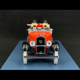 Tintin The Thompson and Thomson roadster - Land Of The Black Gold - Red 1/24 29956