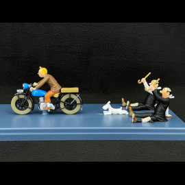 Tintin Tintin's motorcycle - King Ottokar's Sceptre - Blue 1/24 29956