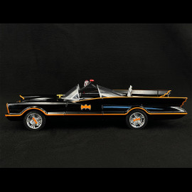 Batmobile Batman Movie Batman 1966 with light and Figure Black 1/18 Jadatoys 98625