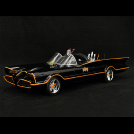 Batmobile Batman Film Batman 1966 mit Figur Schwarz 1/18 Jadatoys 98625