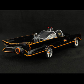 Batmobile Batman Film Batman 1966 mit Figur Schwarz 1/18 Jadatoys 98625