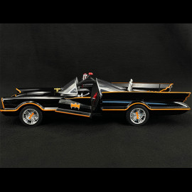 Batmobile Batman Film Batman 1966 mit Figur Schwarz 1/18 Jadatoys 98625