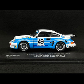 Porsche 911 Carrera RSR Nr 49 24h Le Mans 1976 Tebernum Gelo Racing 1/43 Universal Hobbies 3716