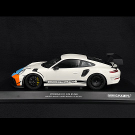 Porsche 911 GT3 RS MR Manthey Racing Type 991 2020 Weiß / Gulf 1/18 Minichamps MR-911-GT3RS-1806