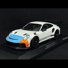 Porsche 911 GT3 RS MR Manthey Racing Type 991 2020 Weiß / Gulf 1/18 Minichamps MR-911-GT3RS-1806