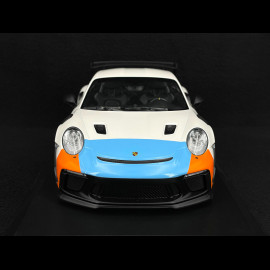 Porsche 911 GT3 RS MR Manthey Racing Type 991 2020 Weiß / Gulf 1/18 Minichamps MR-911-GT3RS-1806