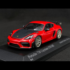 Porsche 718 Cayman GT4 RS 2021 Guards Red / Black 1/43 Minichamps 413069716