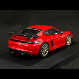 Porsche 718 Cayman GT4 RS 2021 Guards Red / Black 1/43 Minichamps 413069716