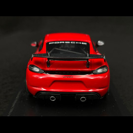 Porsche 718 Cayman GT4 RS 2021 Indischrot / Schwarz 1/43 Minichamps 413069716