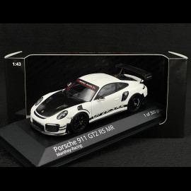 Porsche 911 GT2 RS MR Type 991 2018 White / Black 1/43 Minichamps MR-911-GT2RS-4302