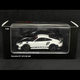 Porsche 911 GT2 RS MR Type 991 2018 White / Black 1/43 Minichamps MR-911-GT2RS-4302
