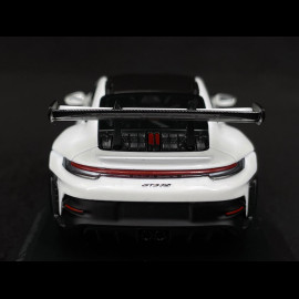 Porsche 911 GT3 RS Type 992 2023 White / Black Stripes 1/43 Minichamps 413062107