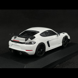 Porsche 718 Cayman GT4 RS 2021 White / Black 1/43 Minichamps 413069709