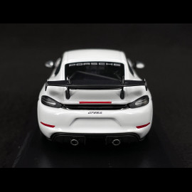 Porsche 718 Cayman GT4 RS 2021 White / Black 1/43 Minichamps 413069709