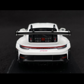 Porsche 911 GT3 RS Type 992 2023 Weiß / Rote Streifen 1/43 Minichamps 413062103