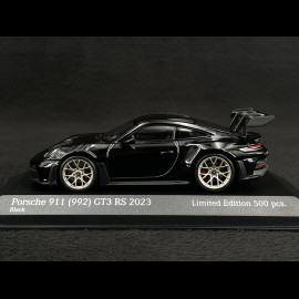 Porsche 911 GT3 RS Type 992 2023 Schwarz 1/43 Minichamps 413062104
