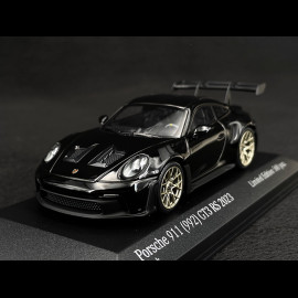Porsche 911 GT3 RS Type 992 2023 Black 1/43 Minichamps 413062104