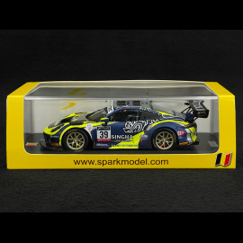 Porsche 911 GT3 R Nr 39 24h Spa 2022 SINGHA Racing 1/43 Spark SB519