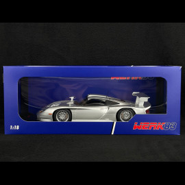 Porsche 911 GT1 Type 993 Straßenversion 1997 Silber 1/18 Werk83 W18012005