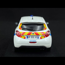 Peugeot 208 GTi 30th Gendarmerie 2014 Weiß 1/43 Norev 472829