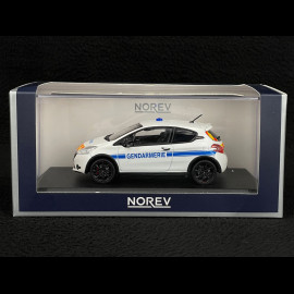 Peugeot 208 GTi 30th Gendarmerie 2014 Weiß 1/43 Norev 472829