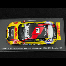 Audi RS3 LMS n° 31 Winner WTCR Slovakia 2020 DHL Comtoyou Racing 1/43 Spark S8969