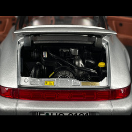 Porsche 911 Carrera 4 Targa Type 964 1991 Polargrau metallic 1/18 Norev 183704
