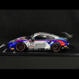 Porsche 911 GT3 R Type 991 n° 221 GPX Martini 24h Spa 2022 1/18 Ixo Models LEGT18-23005