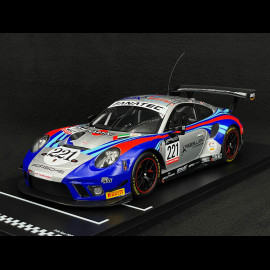 Porsche 911 GT3 R Type 991 n° 221 GPX Martini 24h Spa 2022 1/18 Ixo Models LEGT18-23005