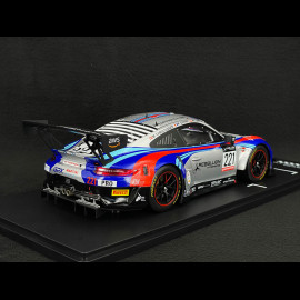 Porsche 911 GT3 R Type 991 n° 221 GPX Martini 24h Spa 2022 1/18 Ixo Models LEGT18-23005