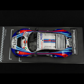 Porsche 911 GT3 R Type 991 n° 221 GPX Martini 24h Spa 2022 1/18 Ixo Models LEGT18-23005