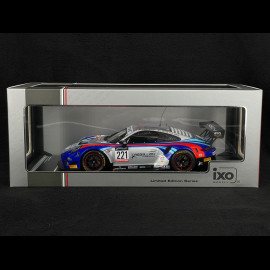 Porsche 911 GT3 R Type 991 n° 221 GPX Martini 24h Spa 2022 1/18 Ixo Models LEGT18-23005