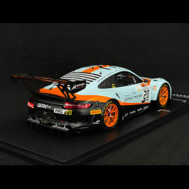 Porsche 911 GT3 R Type 991 n° 20 Gulf Sieger 24h Spa 2019 1/18 Ixo Models LEGT18-23003