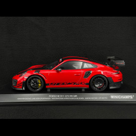 Porsche 911 GT2 RS MR Manthey Racing Type 991 2018 Nordschleife Rekordrunde Indischrot 1/18 Minichamps MR-911-GT2RS-1804
