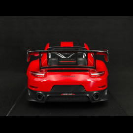 Porsche 911 GT2 RS MR Manthey Racing Type 991 2018 Nordschleife Rekordrunde Indischrot 1/18 Minichamps MR-911-GT2RS-1804