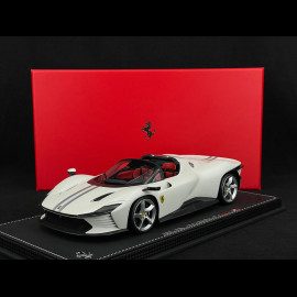 Ferrari Daytona SP3 Icona 2022 Open Roof Italia White 1/18 BBR P18214B