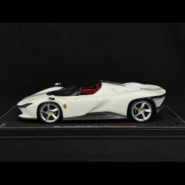 Ferrari Daytona SP3 Icona 2022 Open Roof Italia White 1/18 BBR P18214B