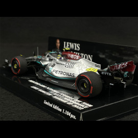 Lewis Hamilton Mercedes-AMG W13 E n° 44 3rd 2022 Bahrain F1 Grand Prix 1/43 Minichamps 417220144