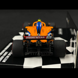 Lando Norris McLaren MCL35M n° 4 7th 2021 Russian F1 Grand Prix 1/43 Minichamps 537215904