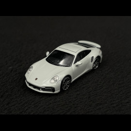 Porsche 911 Turbo S Type 992 2020 Ice grey metallic 1/87 Minichamps 870069072