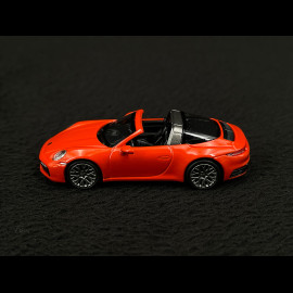 Porsche 911 Targa 4 Type 992 2020 Lavaorange 1/87 Minichamps 870069061