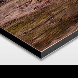Paradis Porsche Plakat Saint-Tropez 2023 Drückplatte auf Aluminium Dibond 40 x 60 cm