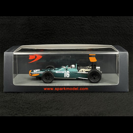 Pedro Rodriguez BRM P133 n° 16 3rd 1968 Canada F1 Grand Prix 1/43 Spark S5703
