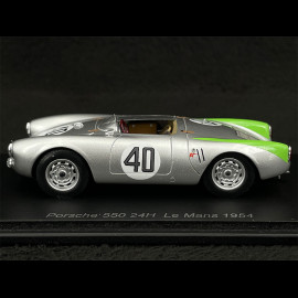 Porsche 550 n° 40 24h Le Mans 1954 Porsche KG 1/43 Spark S9709