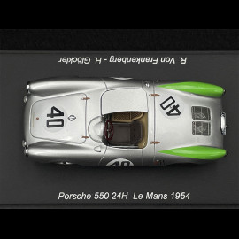 Porsche 550 n° 40 24h Le Mans 1954 Porsche KG 1/43 Spark S9709