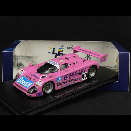 Spice SE90C n° 40 24h Le Mans 1991 Euro Racing 1/43 Spark S6823